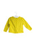 A Yellow Cardigans from CdeC in size 6-12M for girl. (Front View)