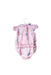 A Pink Short Sleeve Bodysuits from Lapin House in size 6-12M for girl. (Back View)