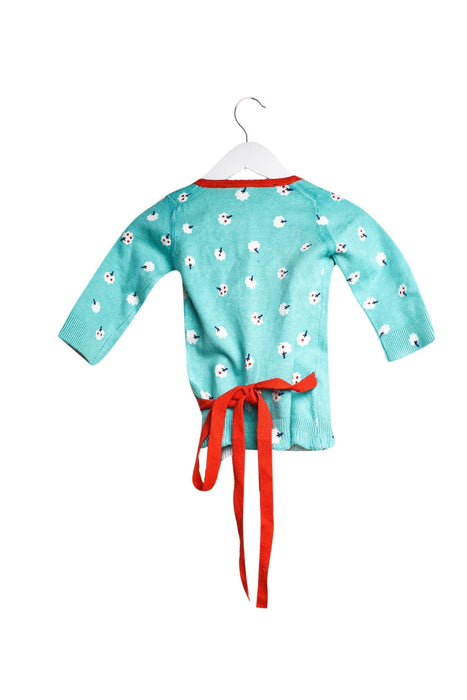 A Blue Long Sleeve Tops from Little Akiabara in size 2T for girl. (Back View)