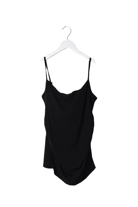 A Black Sleeveless Tops from Isabella Oliver in size XS for maternity. (Front View)