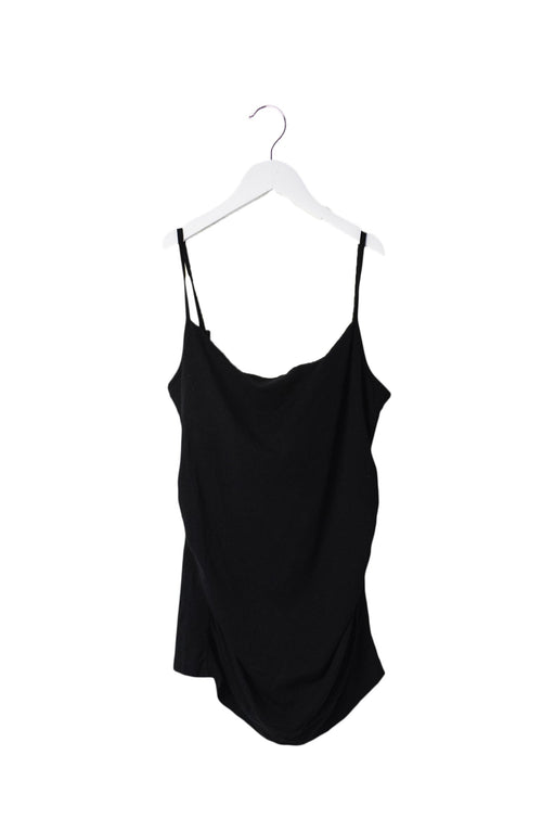 A Black Sleeveless Tops from Isabella Oliver in size XS for maternity. (Front View)