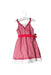 A Pink Sleeveless Dresses from Nicholas & Bears in size 12-18M for girl. (Front View)