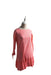 A Pink Long Sleeve Dresses from Mayarya in size XS for maternity. (Front View)