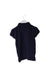 A Navy Short Sleeve Tops from Ralph Lauren in size 12-18M for girl. (Back View)