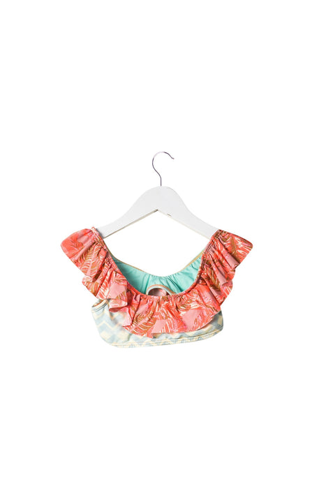 A Green Bikinis from Maaji in size 4T for girl. (Back View)