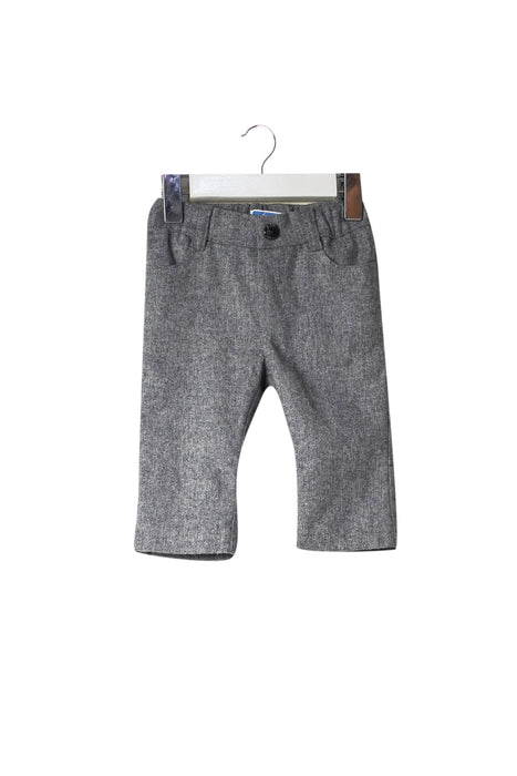 A Grey Dress Pants from Jacadi in size 3-6M for neutral. (Front View)