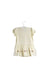 A White Short Sleeve Dresses from Jill Stuart in size 3-6M for girl. (Back View)