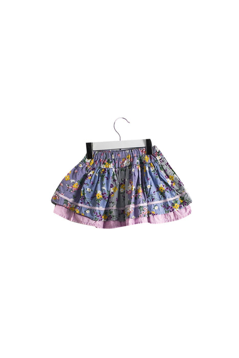 A Green Short Skirts from Monsoon in size 3-6M for girl. (Back View)