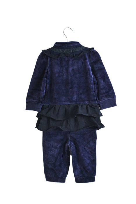 A Purple Long Sleeve Jumpsuits from Nicholas & Bears in size 6-12M for girl. (Back View)
