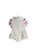 A White Short Sleeve Bodysuits from Nicholas & Bears in size 6-12M for girl. (Back View)