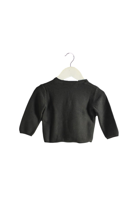 A Grey Knit Sweaters from Bonpoint in size 6-12M for neutral. (Back View)