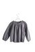 A Purple Long Sleeve Tops from Bonpoint in size 3T for girl. (Front View)