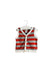 A Red Cardigans from Miniclasix in size 6-12M for neutral. (Front View)