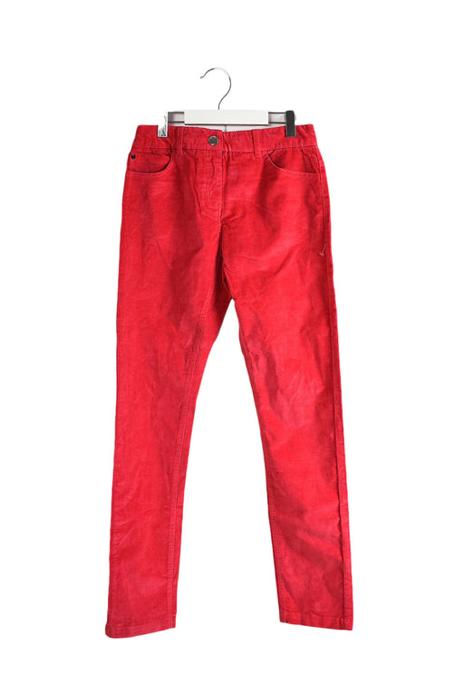 A Pink Casual Pants from Jacadi in size 12Y for girl. (Front View)
