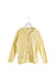 A Yellow Cardigans from Crewcuts in size 8Y for girl. (Front View)