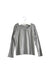 A Grey Long Sleeve Tops from Bonpoint in size 6T for girl. (Front View)