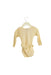 A Ivory Long Sleeve Bodysuits from Petit Bateau in size 12-18M for neutral. (Front View)