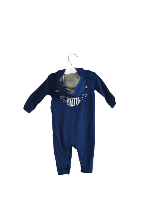 A Navy Long Sleeve Jumpsuits from Ralph Lauren in size 3-6M for boy. (Back View)