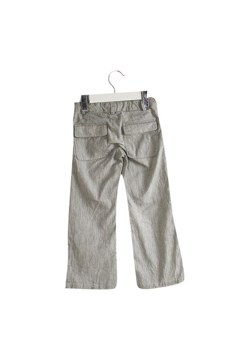 A Grey Casual Pants from Bonpoint in size 3T for girl. (Back View)