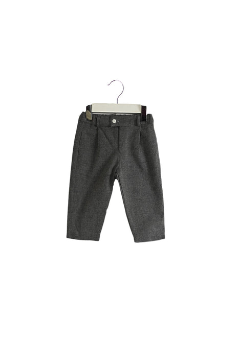 A Grey Dress Pants from Patachou in size 6-12M for neutral. (Front View)