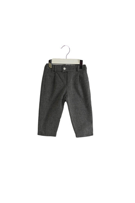 A Grey Dress Pants from Patachou in size 6-12M for neutral. (Front View)