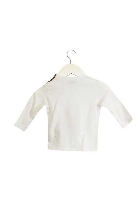 A White Long Sleeve Tops from Paul Smith in size 3-6M for boy. (Back View)