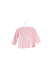 A Pink Long Sleeve Tops from Seed in size 6-12M for girl. (Back View)