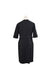A Black Long Sleeve Dresses from Seraphine in size S for maternity. (Back View)