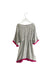 A Grey Short Sleeve Tops from Milly Minis in size 4T for girl. (Back View)