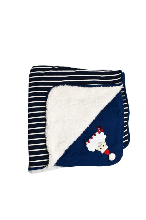 A Navy Blankets from Chickeeduck in size O/S for neutral. (Front View)