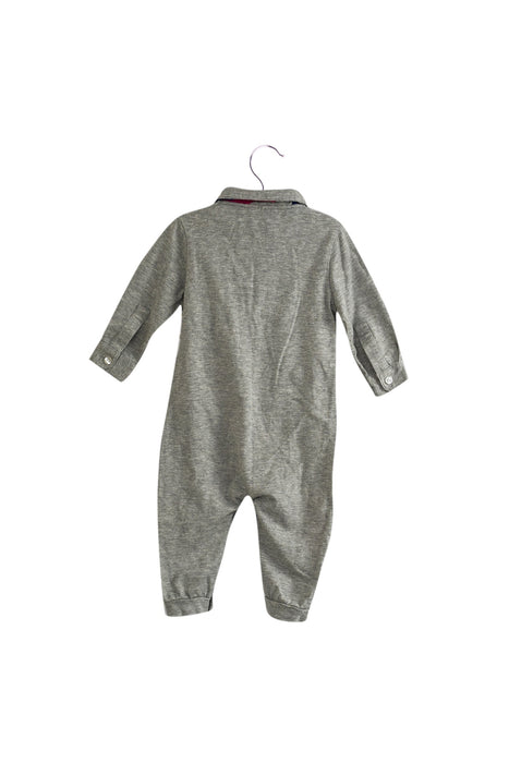 A Grey Long Sleeve Jumpsuits from Nicholas & Bears in size 6-12M for girl. (Back View)