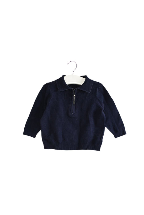 A Navy Knit Sweaters from Nicholas & Bears in size 6-12M for girl. (Front View)