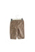 A Beige Casual Pants from Petit Bateau in size 0-3M for girl. (Back View)