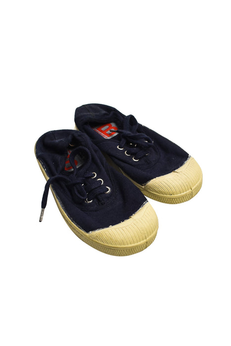 A Navy Sneakers from Bensimon in size 4T for neutral. (Front View)