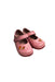 A Pink Flats from Start-Rite in size 18-24M for girl. (Front View)