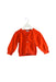 A Orange Cardigans from Jacadi in size 6-12M for girl. (Front View)