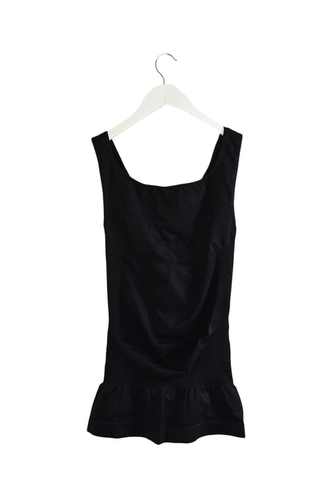 A Black Sleeveless Tops from Mayarya in size M for maternity. (Back View)