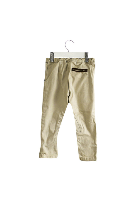 A Grey Casual Pants from Jacadi in size 3T for girl. (Back View)