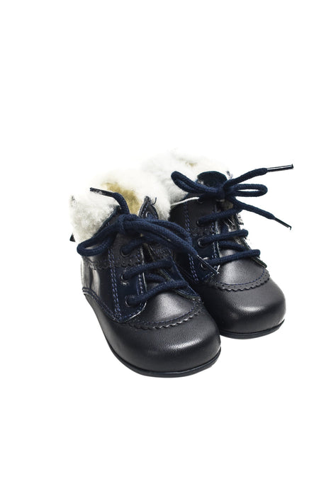 A Black Boots & Booties from Jacadi in size 12-18M for girl. (Front View)