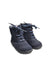 A Navy Boots & Booties from Jacadi in size 12-18M for girl. (Front View)