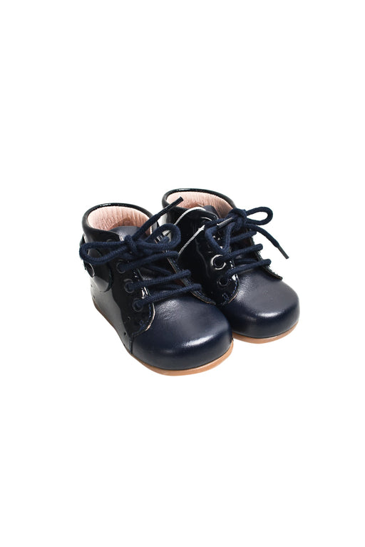 A Black Boots & Booties from Jacadi in size 6-12M for girl. (Front View)