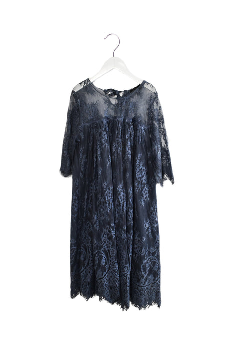 A Blue Short Sleeve Dresses from TWINSET in size 10Y for girl. (Front View)