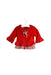 A Red Lightweight Jackets from Nicholas & Bears in size 6-12M for girl. (Front View)