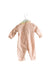 A Pink Long Sleeve Jumpsuits from Nicholas & Bears in size 3-6M for girl. (Back View)