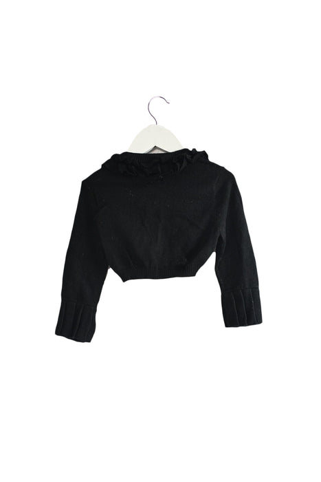 A Black Cardigans from Nicholas & Bears in size 2T for girl. (Back View)