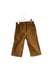 A Brown Casual Pants from Jacadi in size 12-18M for boy. (Back View)