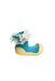 A Blue Boots & Booties from Attipas in size 12-18M for girl. (Back View)