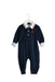 A Navy Long Sleeve Jumpsuits from Nicholas & Bears in size 6-12M for boy. (Front View)
