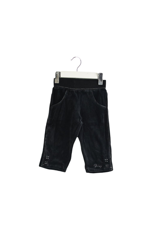 A Black Sweatpants from DKNY in size 6-12M for girl. (Front View)