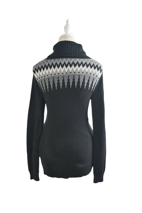 A Black Knit Sweaters from Mothers en Vogue in size XS for maternity. (Back View)